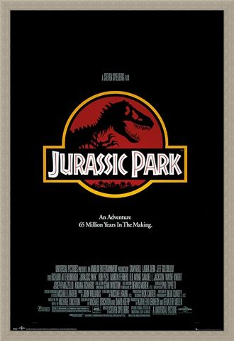 Framed Framed 65 Millions Years In The Making - Jurassic Park