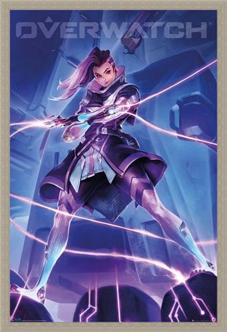 Framed Framed Sombra - Overwatch