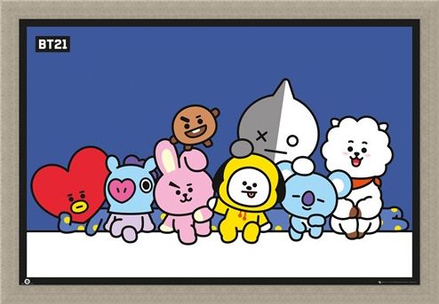 Framed Framed Group Shot! - BT21