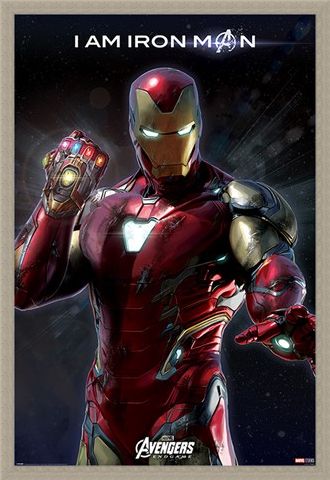 Framed Framed I Am Iron Man - Avengers: Endgame