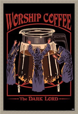 Framed Framed Worship Coffee - Steven Rhodes