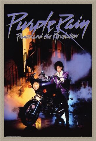 Framed Framed Purple Rain - Prince