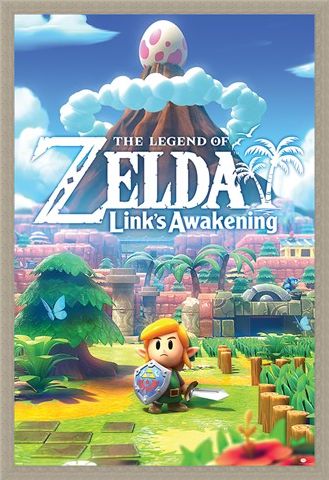 Framed Framed Links Awakening - The Legend Of Zelda