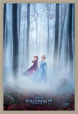 Framed Framed The Enchanted Woods - Frozen 2