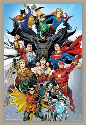 Framed Framed Rebirth - DC Comics
