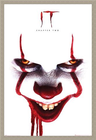 Framed Framed Pennywise Face - IT Chapter Two