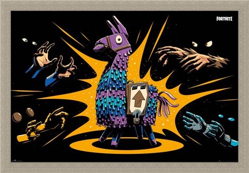 Framed Framed Loot Llama - Fortnite