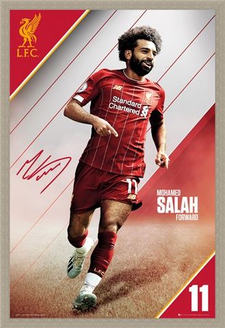 Framed Framed Salah 19-20 - Liverpool FC