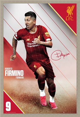 Framed Framed Firmino 19-20 - Liverpool