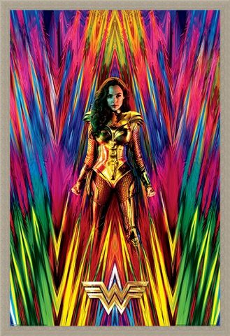 Framed Framed Neon Static - Wonder Woman 1984