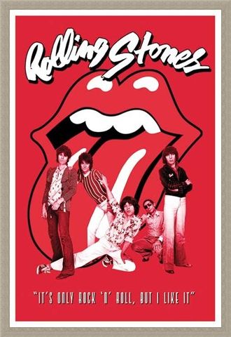 Framed Framed It's Only Rock & Roll - The Rolling Stones