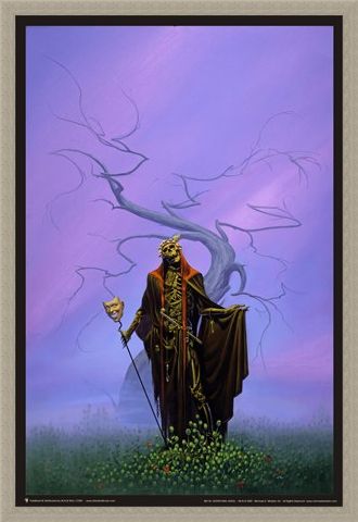 Framed Framed Destroying Angel - Michael Whelan