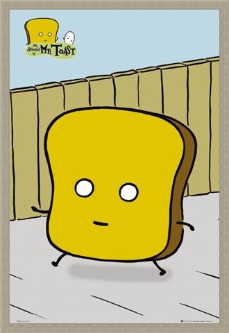 Framed Framed Mr Toast - Dan Goodsell
