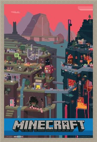 Framed Framed Minecraft World - Minecraft