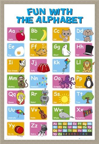 Framed Framed Learn the Alphabet - Educational Letter Fun