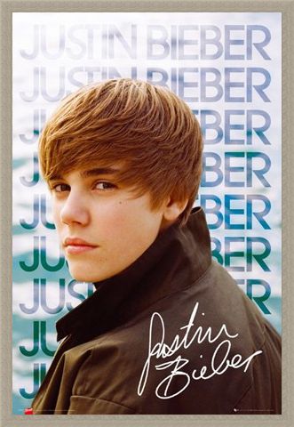Framed Framed Sidewards Glance - Justin Bieber
