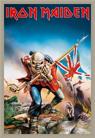 Framed Framed Trooper - Iron Maiden