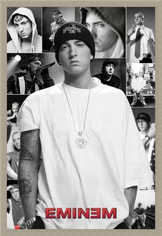 Framed Framed Slim Shady Collage - Eminem
