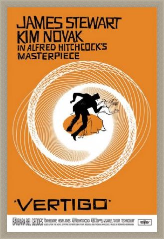 Framed Framed Alfred Hitchcock Masterpiece - Vertigo