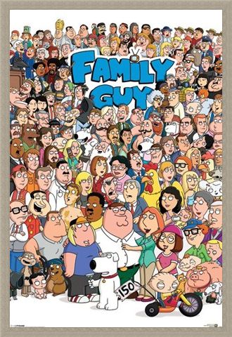 Framed Framed Character Compilation - Family Guy