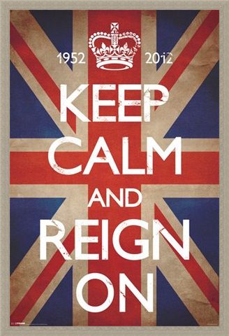 Framed Framed Keep Calm & Reign On - Keep Calm and Carry On