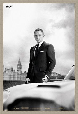 Framed Framed Smooth, Suave & Sophisticated - Daniel Craig is James Bond