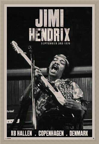 Framed Framed Live in Copenhagen - Jimi Hendrix