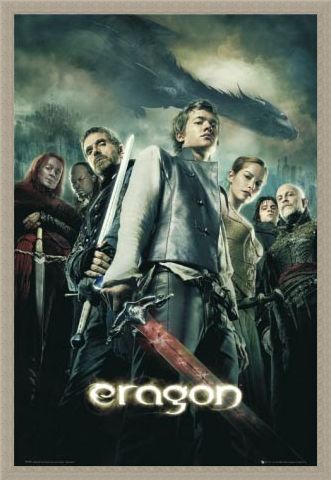 Framed Framed Eragon Movie One Sheet - Eragon
