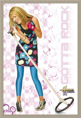 Framed Framed Gotta Rock - Hannah Montana