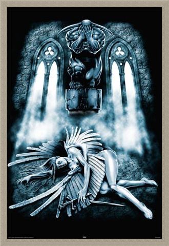Framed Framed Fallen Angel - Art Worx