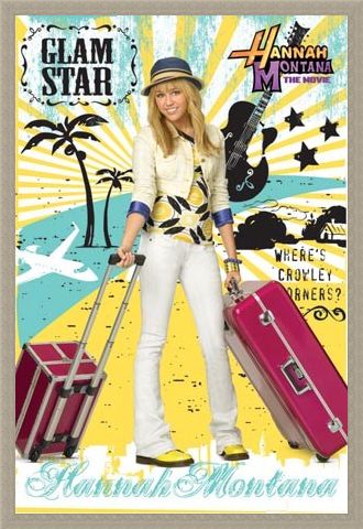 Framed Framed Glam Star - Hannah Montana: The Movie