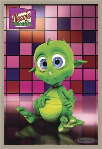 Framed Framed Nessie the Dragon - Jamster