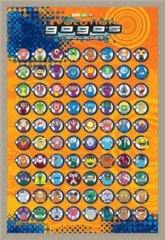 Framed Framed Gogo's Crazy Bones - Magic Box Int.