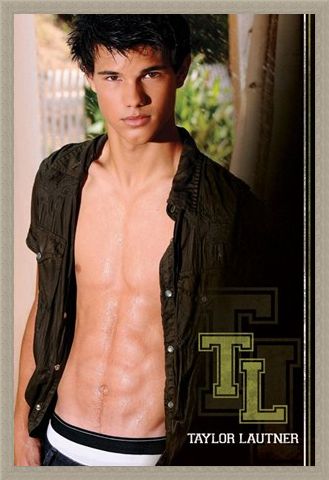 Framed Framed Relaxing in the Sun - Taylor Lautner