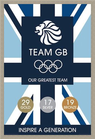 Framed Framed Inspire a Generation - Team GB - London 2012