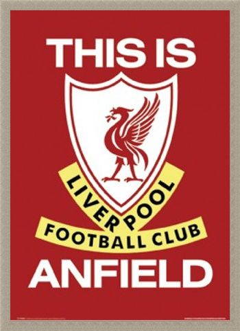 Framed Framed This Is Anfield (Liverpool Football Club Badge) - Liverpool Football Club