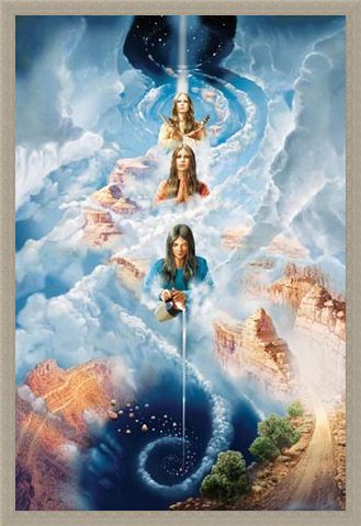 Framed Framed Navajo Creation Myth - John Stephens
