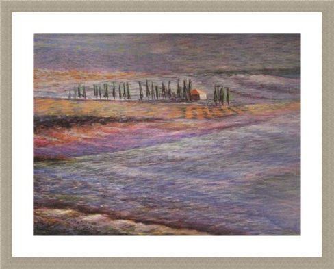 Framed Framed Tuscany No 7 - Stelio Scamanga