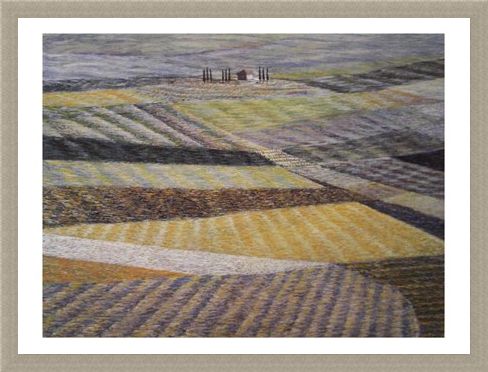 Framed Framed Tuscany No 3 - Stelio Scamanga