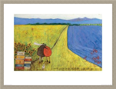 Framed Framed I Would Walk To The End Of The World With You - Sam Toft