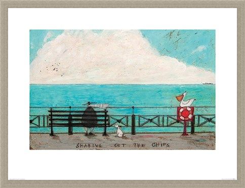 Framed Framed Sharing Out The Chips - Sam Toft