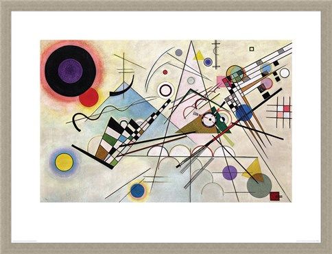 Framed Framed Composition VIII - Wassily Kandinsky