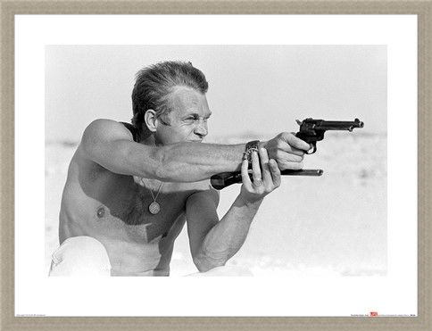 Framed Framed Steve McQueen - Pistols - Time Life