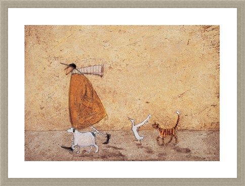 Framed Framed Ernest, Doris, Horace and Stripes - Sam Toft