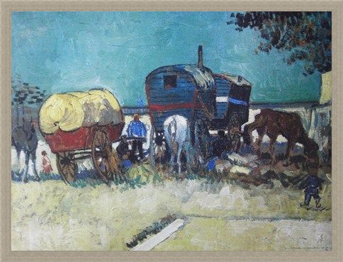 Framed Framed Trailers - Vincent Van Gogh