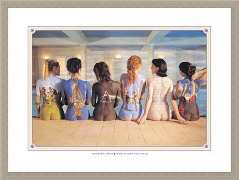 Framed Framed Back Catalogue Campaign Poster - Pink Floyd