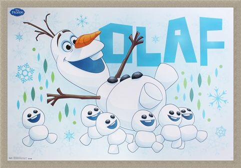 Framed Framed Olaf - Frozen Fever
