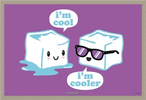 Framed Framed I'm Cool - David & Goliath