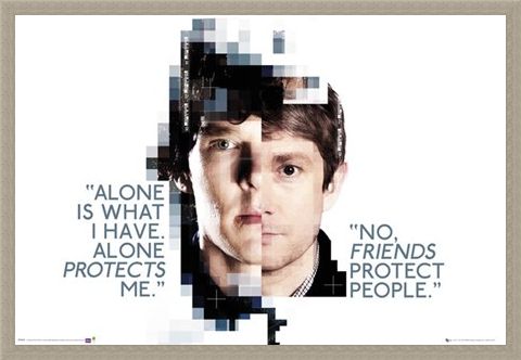 Framed Framed Alone Is What I Have - Sherlock