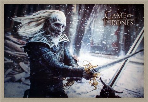 Framed Framed The White Walkers Of Westeros - Game Of Thrones
